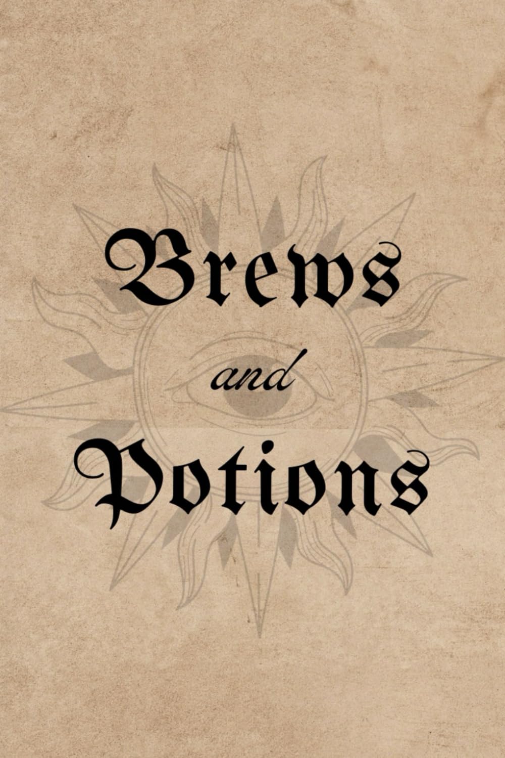 Carnet de notes Brews & Potions ligné broché format A5 - 2