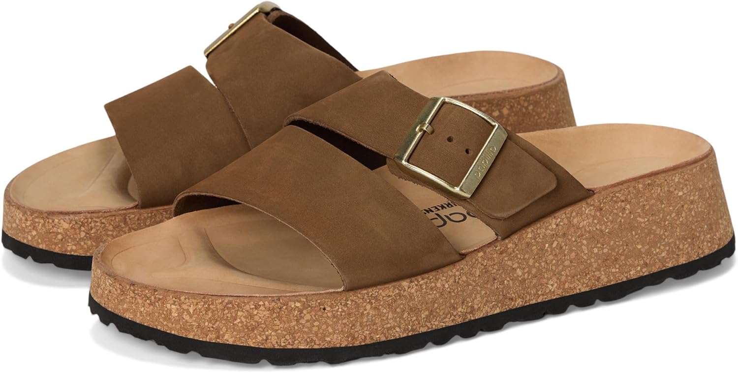 Birkenstock womens Almina Platform Sandal - Nubuck