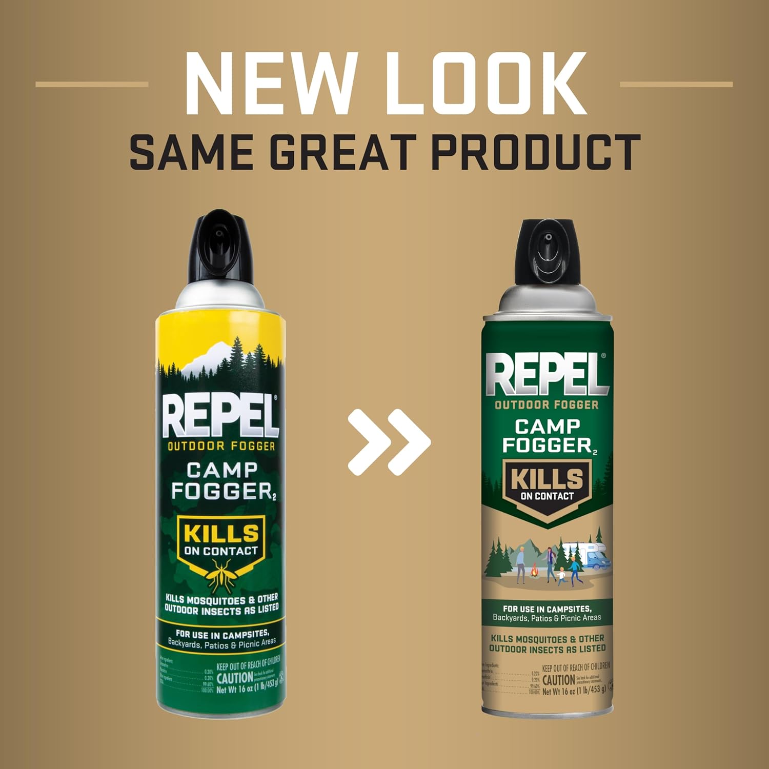 Repel Outdoor Camp Fogger, Aerosol, 16-Ounce, 6-Pack