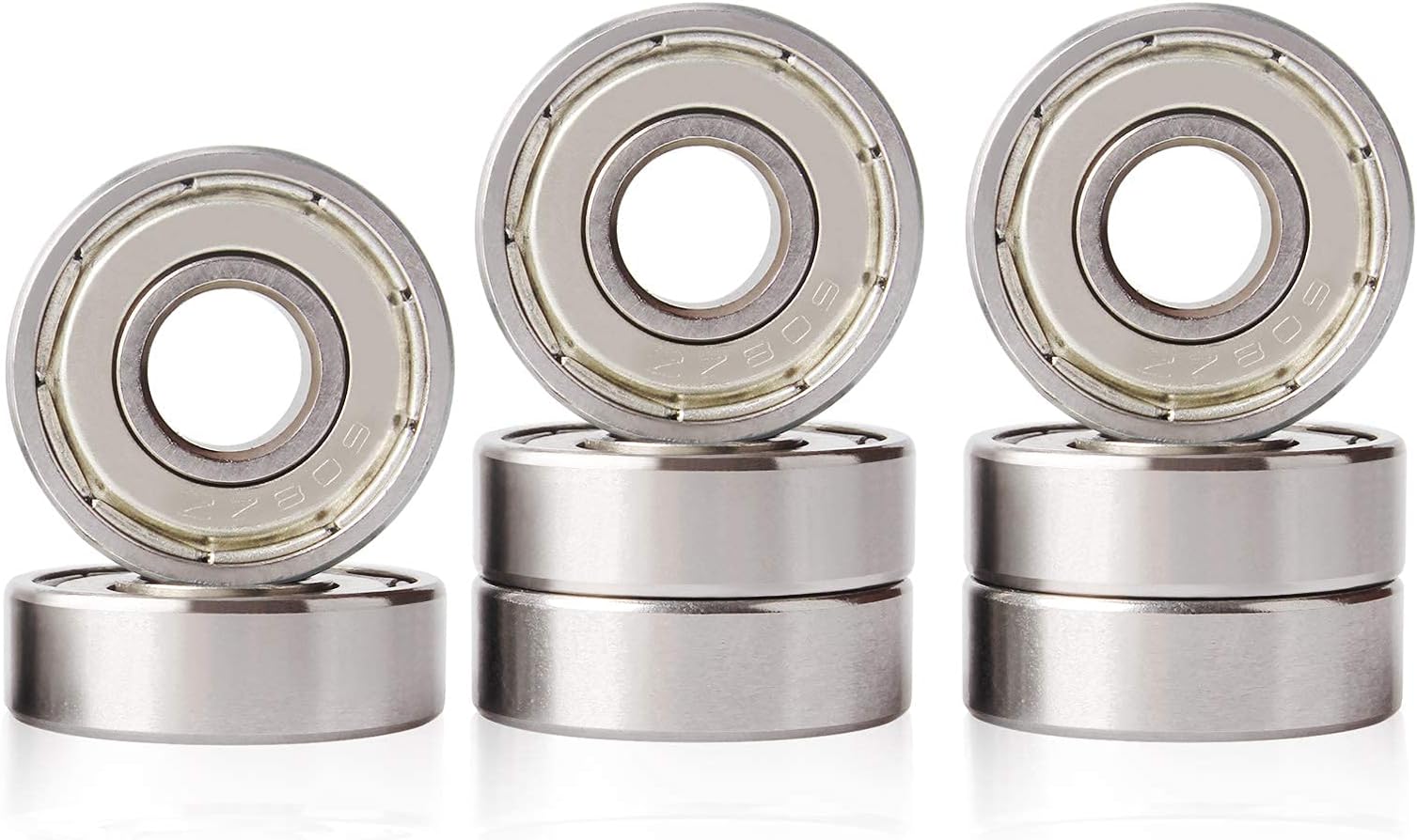 16 Stück Kugellager 608ZZ ABEC 1,3,5,7 Für Inline Produktbild-Vorschau 7