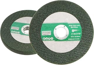10pcs Cut Off Wheels 4.2" x 0.045" x 5/8" Thin Metal Stainless Steel Fast Clean Cutting Disc Cutting Wheels Metal Grinding Wheels for Angle Grinder, Green