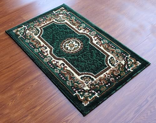 Miniatura 4 de YHSF Alfombra tradicional de diseño floral (bereber, 2 pies x 3 pies 4 pulgadas)