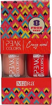 Mara Kozmetik IMM222.453 Peak Colors Crazy Mood Oje -  kili Kutu 011 - 001