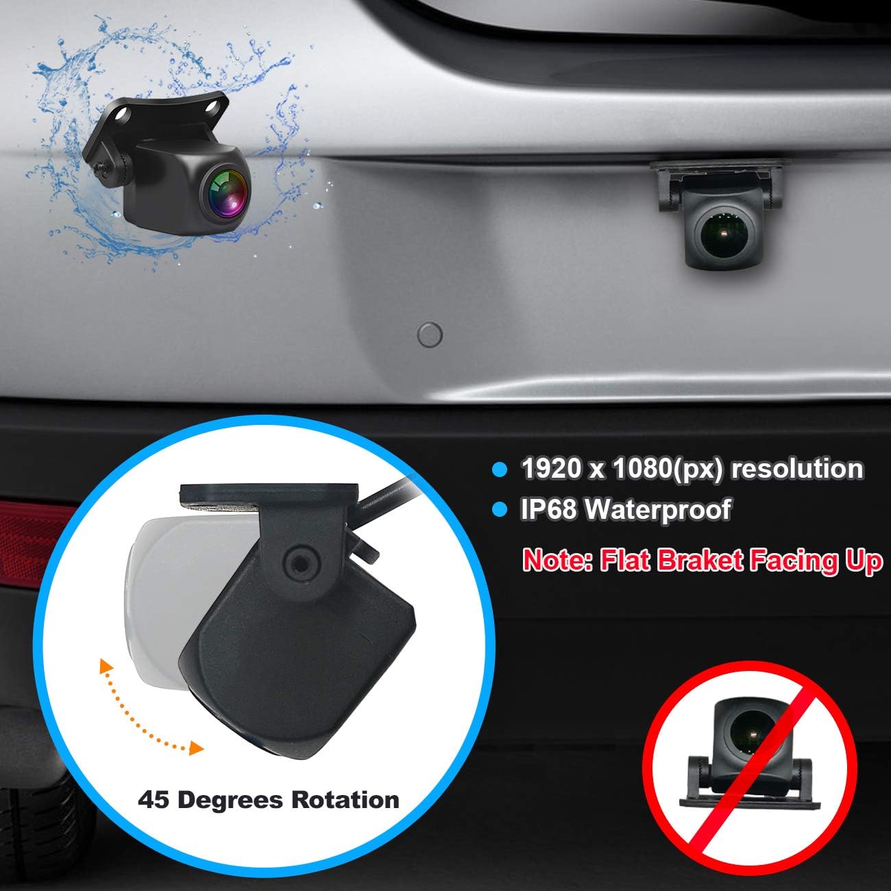 Uр Tо 40% оƒƒ 1080P HD Backup Camera and 7 inch on Dash Touch Screen with Dual Lens Recording 1080P Front and Rear for Car Truck Pickup RV SUV Vans