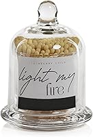 Vista 8 de Zodax Apothecary Guild Light My Fire Matches con cúpula de cristal, 3 pulgadas/150 unidades, palo natural con punta naranja