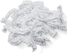 أكياس حفظ طازجة، أغطية مرنة لتخزين الطعام، أغطية بلاستيكية قابلة للتمدد، أغطية طعام محكمة الغلق قابلة للانكماش للأطباق والأوعية لحفظ الفاكهة 100 قطعة