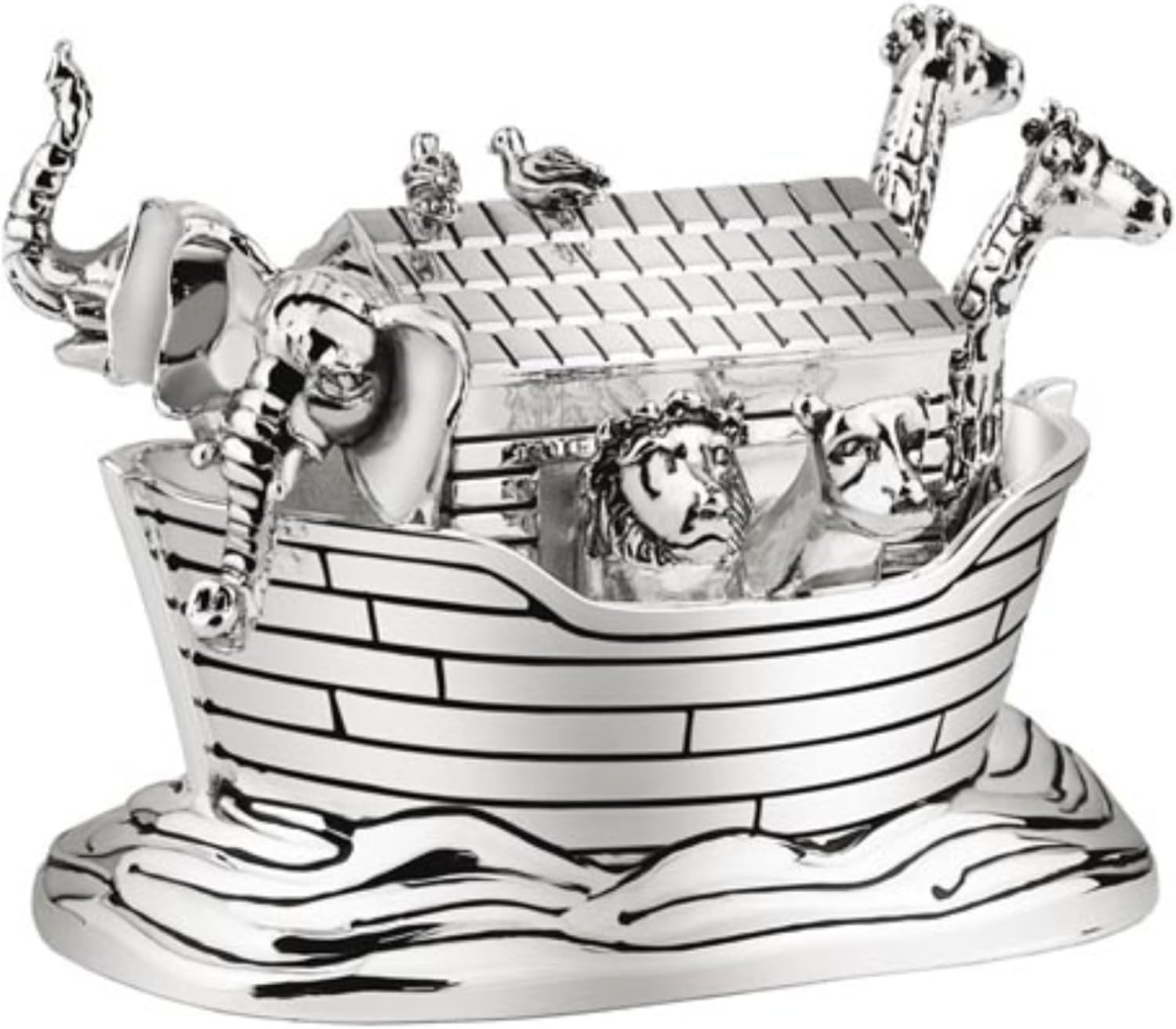 Zilverstad Music Box Noah's Ark, Silver