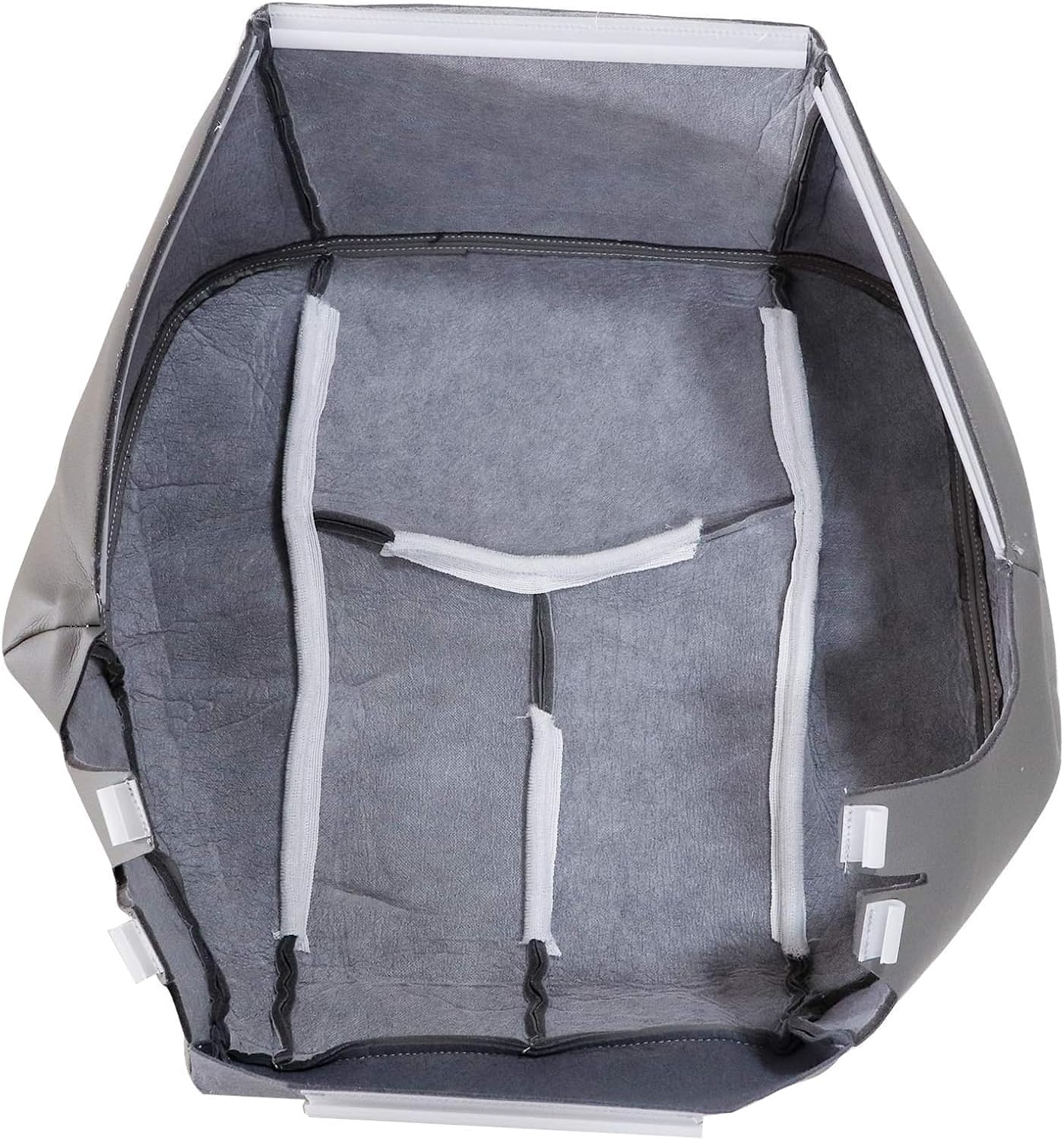 NLQR Front Driver and Passenger Bottom Replacement Seat Covers Pewter Gray 922 Compatible with Chevy Silverado Sierra Tahoe Suburban Avalanche Yukon XL 2003 2004 2005 2006