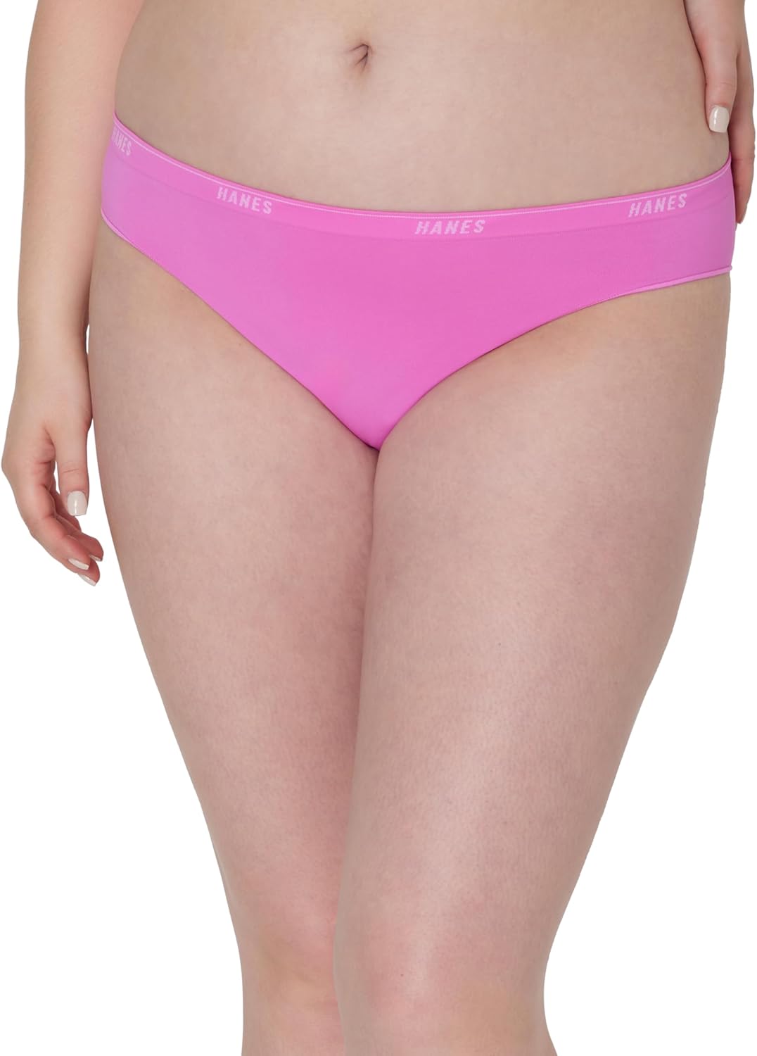 Hanes womens Moves Underwear, 360° Flex Stretch Panties, Smooth & Seamless Hipsters Bikinis Or Thongs, 6-pack - Image 2