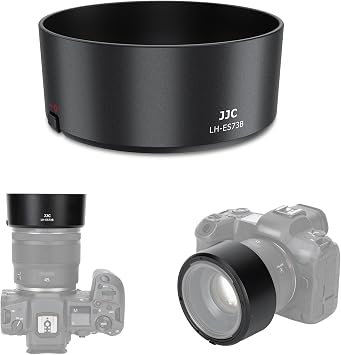 JJC ES-73B Reversible Lens Hood for Canon RF 45mm f/1.2 STM, Original Shape