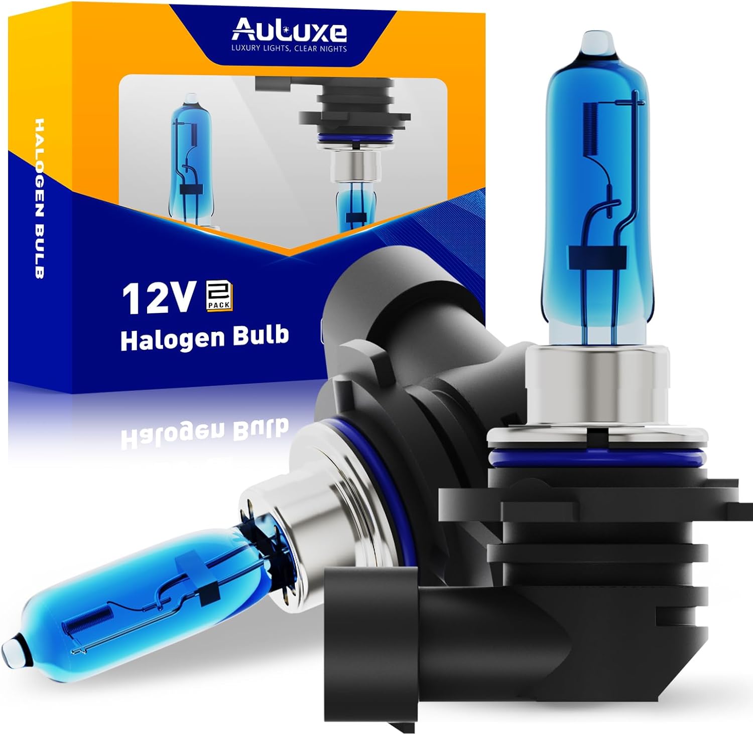 Compatible with Fiat 500 500L 500X 2012-2020 Halogen Headlight Bulb Combo - 185% Brighter 5000K White High/Low Beam, Plug and Play, 2-Pack