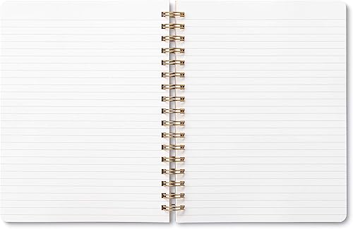 Miniatura 5 de Compendium Cuaderno de espiral - Life Is Beautiful - Un cuaderno de diseño en espiral con 192 páginas rayadas, rayas universitarias, 7.0 pulgadas de