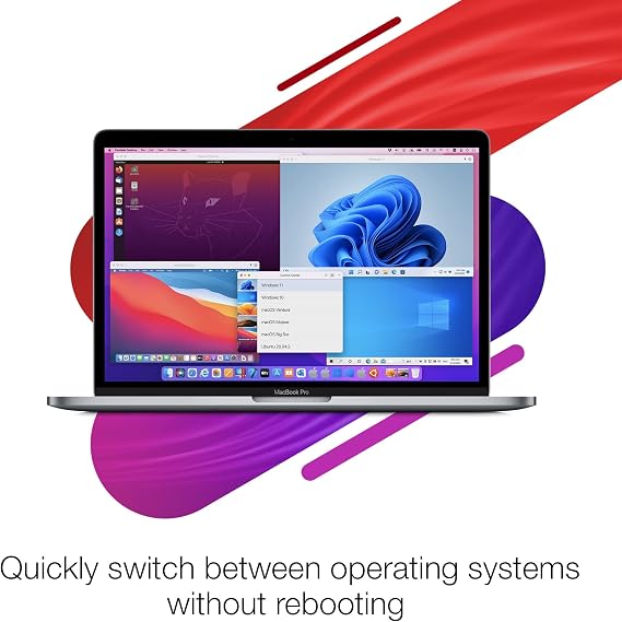 Parallels Desktop 18 Pro | Run Windows on your Mac | 1 Device | 1 User | 1 Year | Mac | Code [Delivery]
