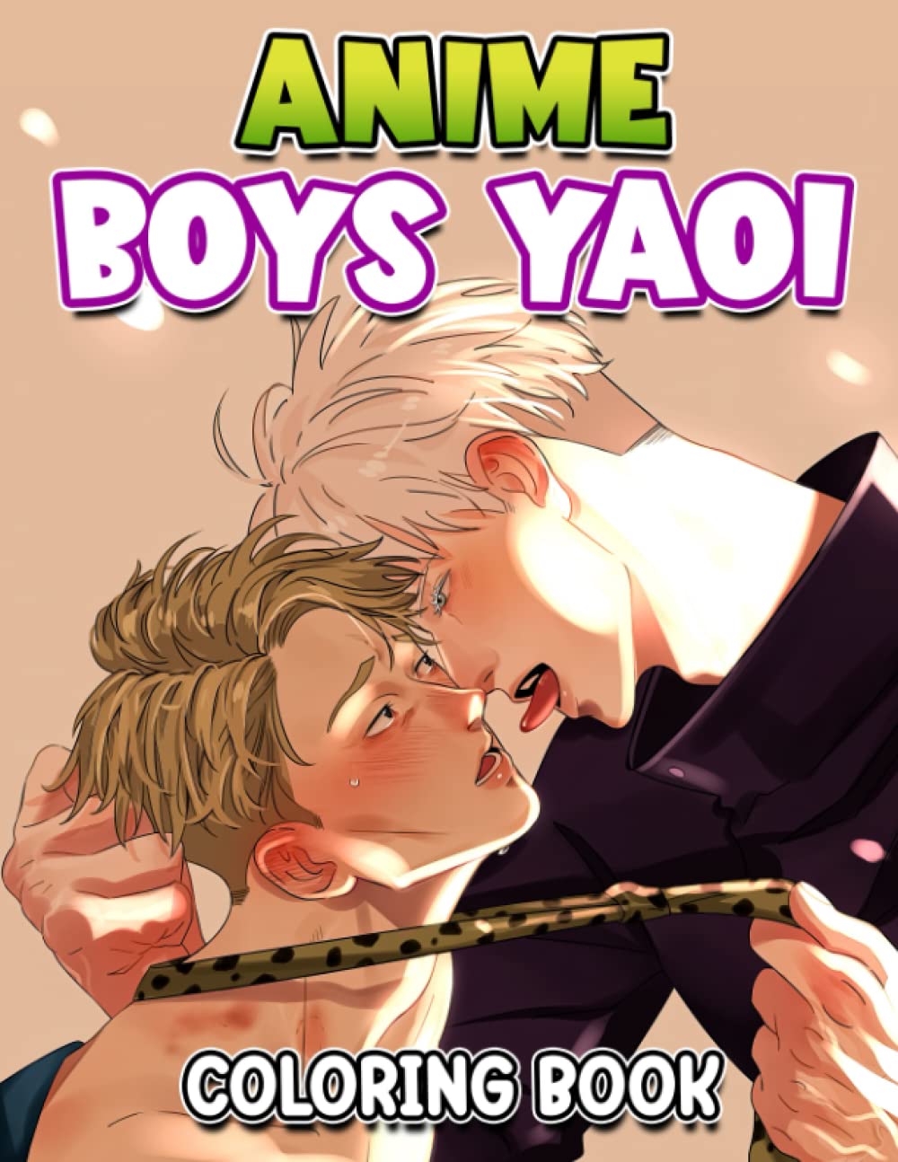 Anime Boys Yaoi Coloring Book: Wonderful Coloring Pages Featuring Beautiful Illustrations Of Boy Love For Relaxation And Creativity