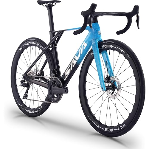 SAVADECK SLR8-Ultegra Full Carbon Road Bike, Carbon Fiber Frame Racing Bicycle with Shimano 105 R8170 24S Groupset, Hydraulic Disc Brakes, Ultra-Light Carbon Bike for Adults