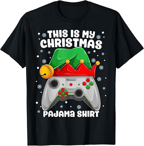 Christmas Gamer Video Games Xmas This is My Christmas Pajama