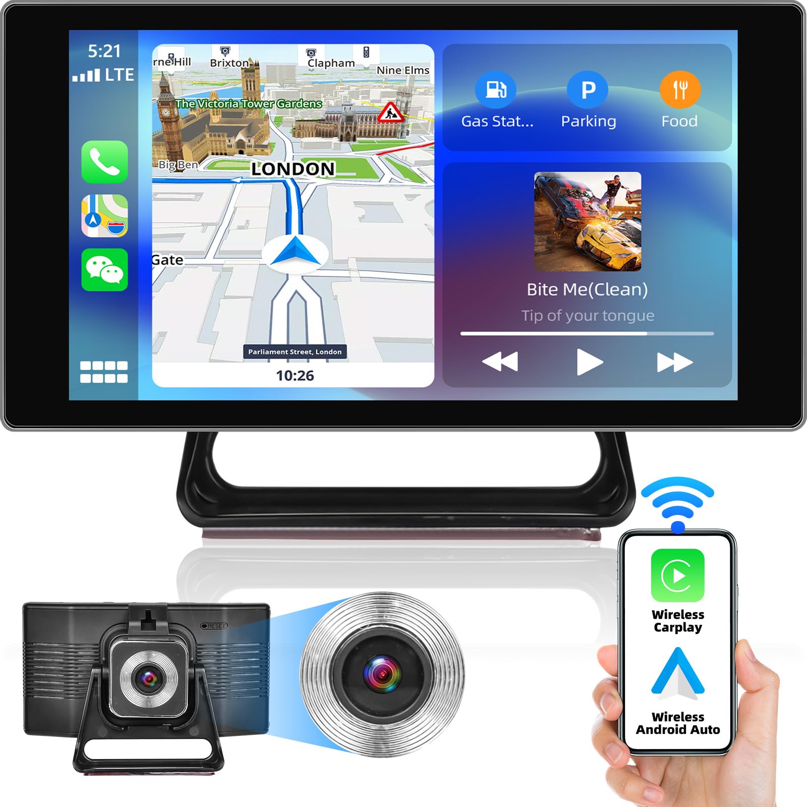 ricevitore multimultimediale per smartphone con navigatione tích di SIXTOP