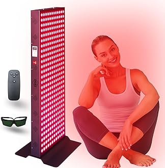 Red Light Therapy Device for Full Body, 630nm, 660nm, 810nm & 850nm, Near Infrared Dual-Chip Clinical Grade LED Panel for Smooth Skin, Weight & Pain Management and Overall Wellness (1620_Watt 324_LED)