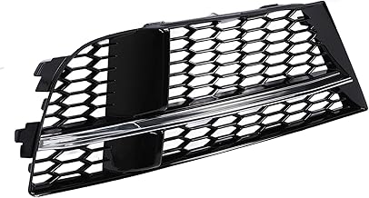 aqxreight Fog Light Grill With Trim High Toughness Lasting Use Easy Installation for 2017 to 2019 Right: 8V3807682Q Specifically for Enh Front Bumper Fog Light GrilleFront Bumper Lig (Right: