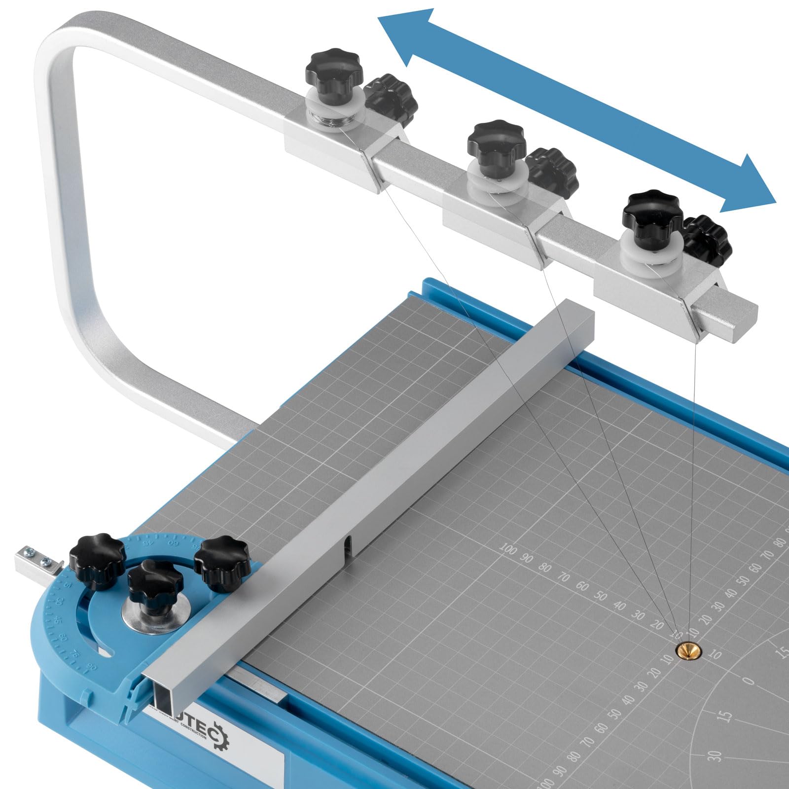 BAUTEC TECH-CUTTER 3000 inkl. 2 Schneidbügel, 3 Drahtrollen, Fußschalter » Styroporschneider für Modellbau Kunst Deko Architektur » Hartschaumschneider, Heißdrahtschneider, Heißdraht-Schneidegerät