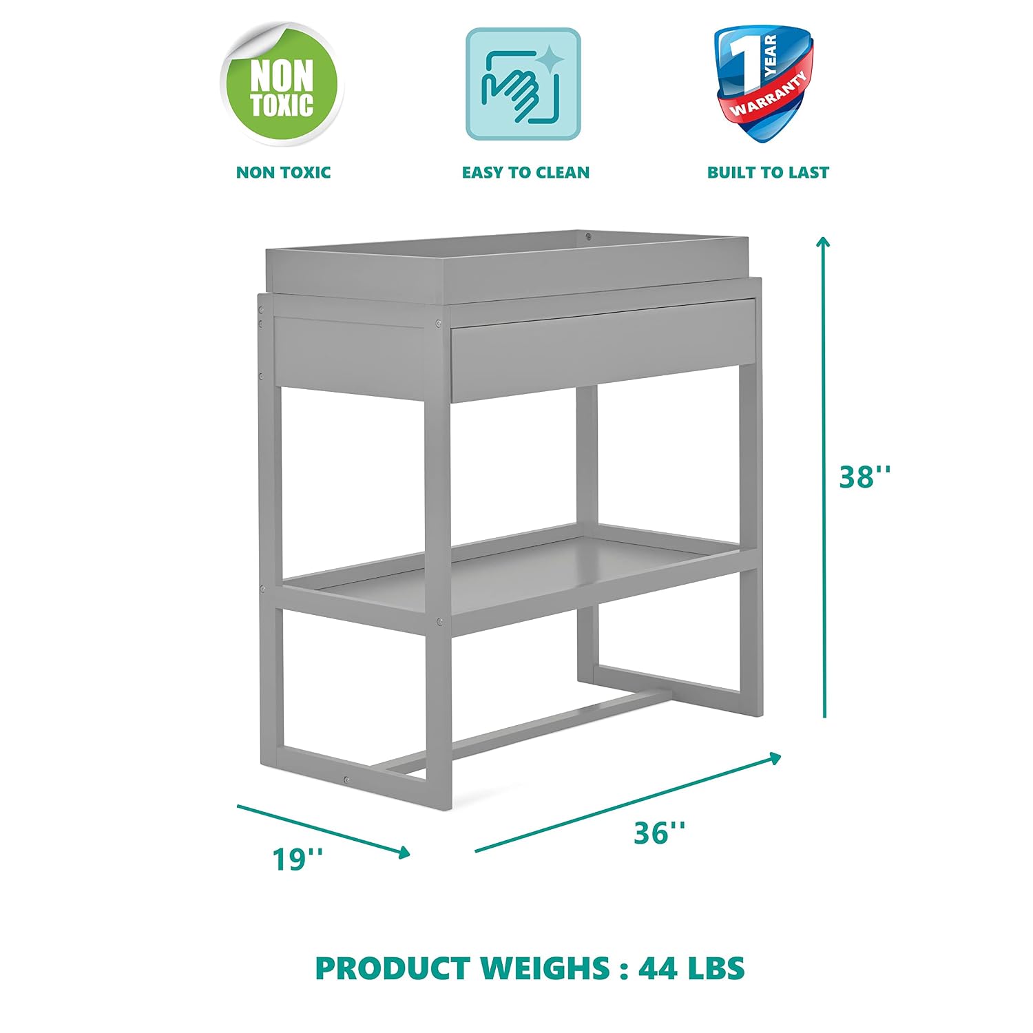 Dream On Me Arlo Changing Table