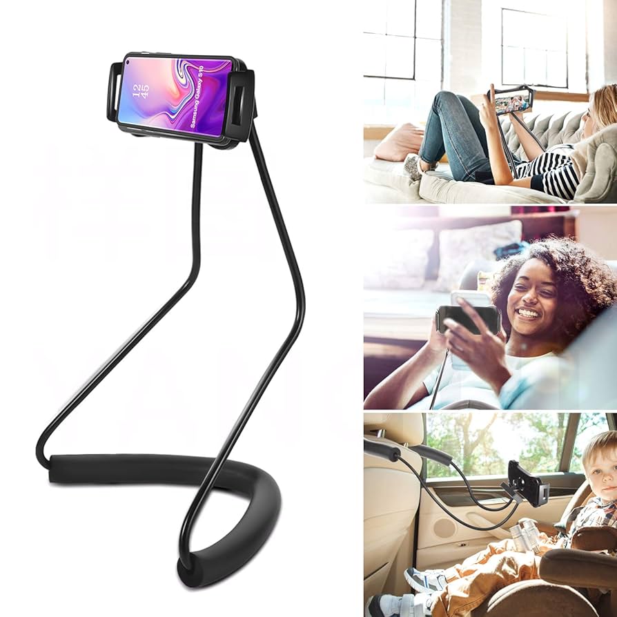 Amazon.co.jp: YUNLEJP 首掛け スマホ ホルダー 仰向け スマホ