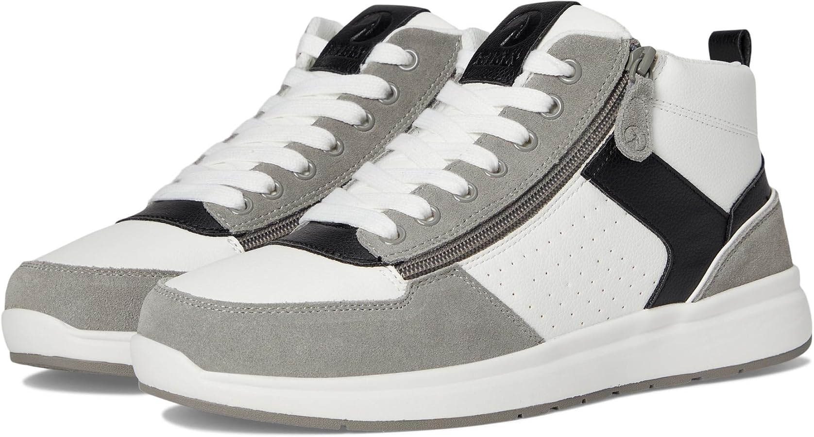 NEW Billy Footwear Men Ten9 Adaptive Hi-Top Gray Suede Sneaker Sizes 13 M KF271 Billy Footwear (Mens) - High Top Grey Jersey Billy Goat  main image 3