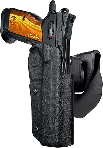 OWB - Funda de pala de liberación rápida compatible con CZ Tactical Sport Naranja