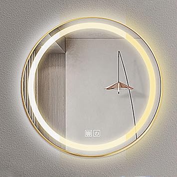 Makeup Mirror with Lights, 31.5in/80cm with 3 Colors, Brightness Adjustable Light up Mirror