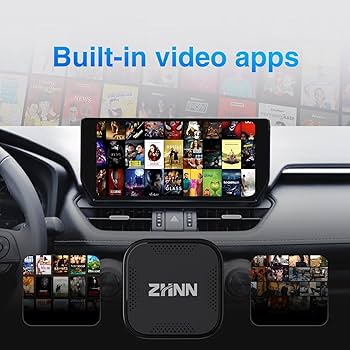 ZHNN Android 13 Wireless CarPlay AI Box, 8GB+128GB Wireless