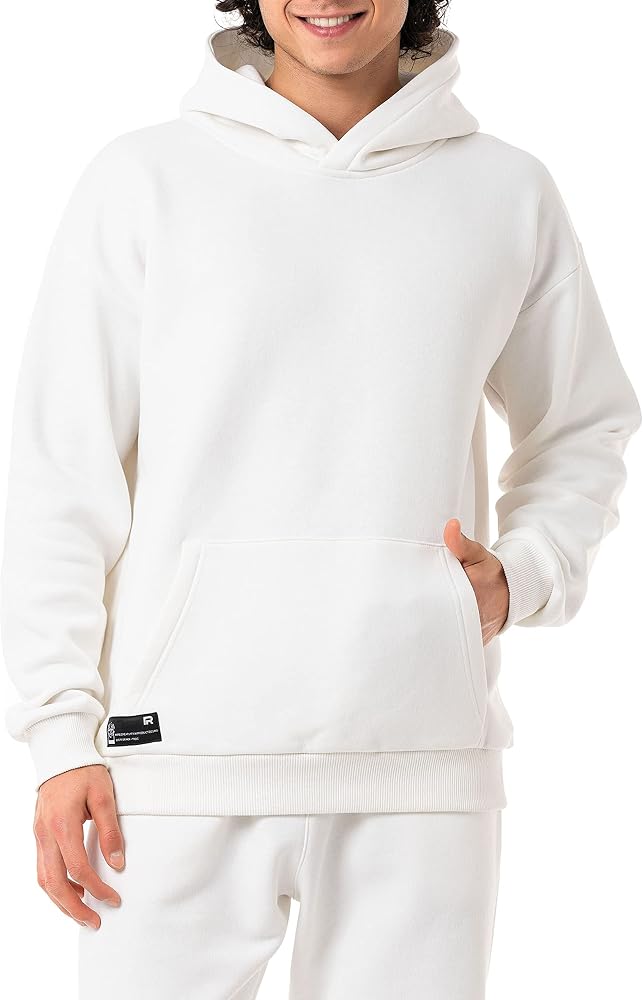 Street One MEN Sweat à capuche doux pour hommes en Rouge | STREET-ONE