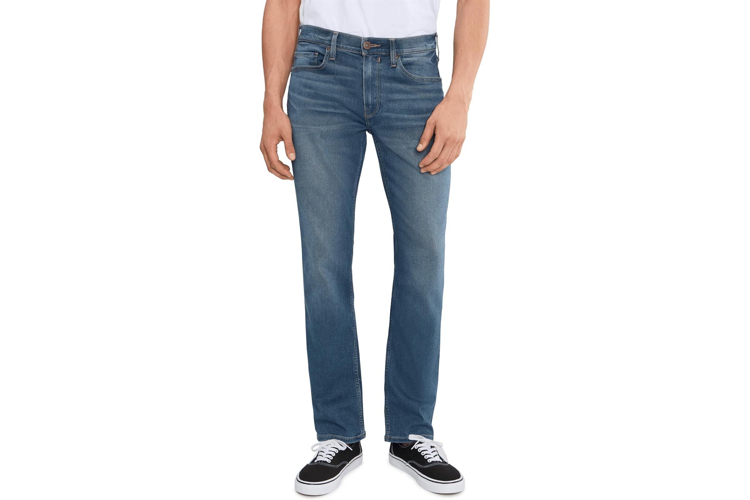 Paige Normandie Transcend Straight Leg Jeans in Covello 40390₽