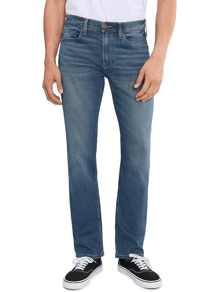 Blue Paige Normandie Transcend Straight Leg Jeans in Covello