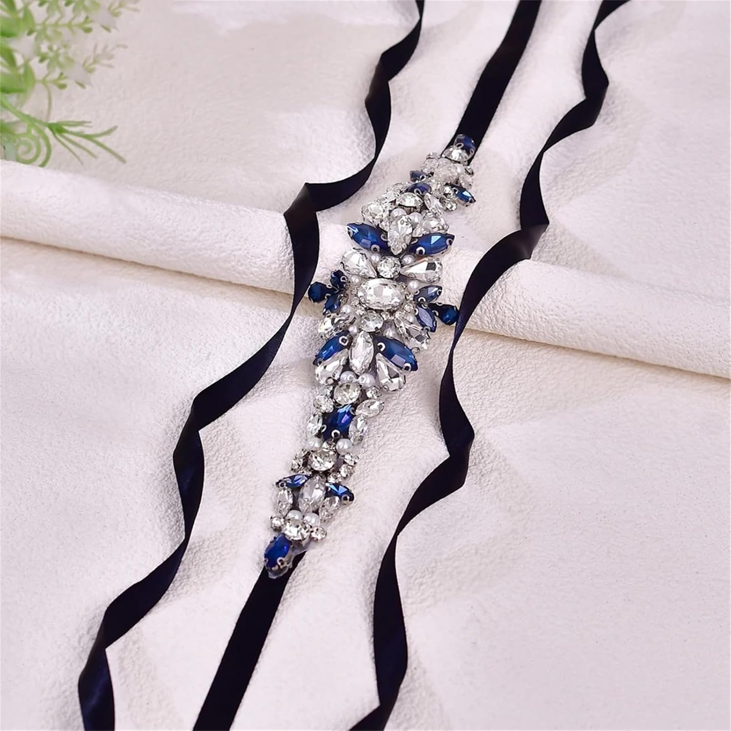 Women’S Bride Belts With Silver Crystal Wedding Waist Sash Appliques For Bridal Women Female Ladies Dress Gown Decoration