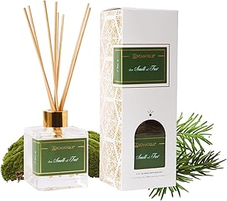 Aromatique The Smell of Tree Reed Diffuser Set - Fall Scented Home Fragrance with Pine, Cedarleaf, Fir Balsam, Bayleaf, Clove, Moss – Decorative Bottle & Reeds – Long-Lasting Flameless Aroma – 5 fl oz