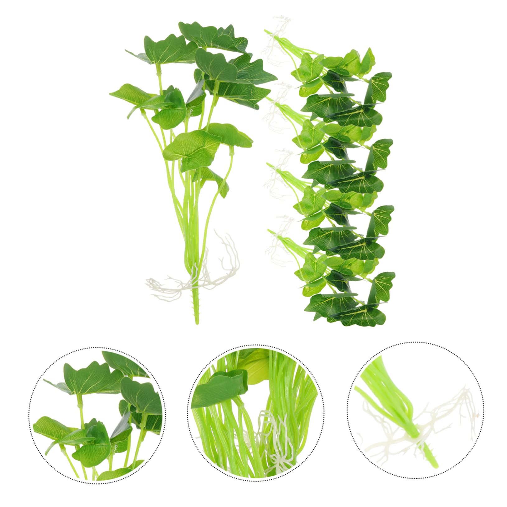 DECHOUS 5 Set Di Piante Artificiali Per Acquario Acquatica Finta Decorazione Per Acquario Decorazioni Decorative 5 Pezzi*5