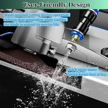 45 Degree Tile Chamfering Tool for Type 100 Angle Grinder-3 Diamond Blades