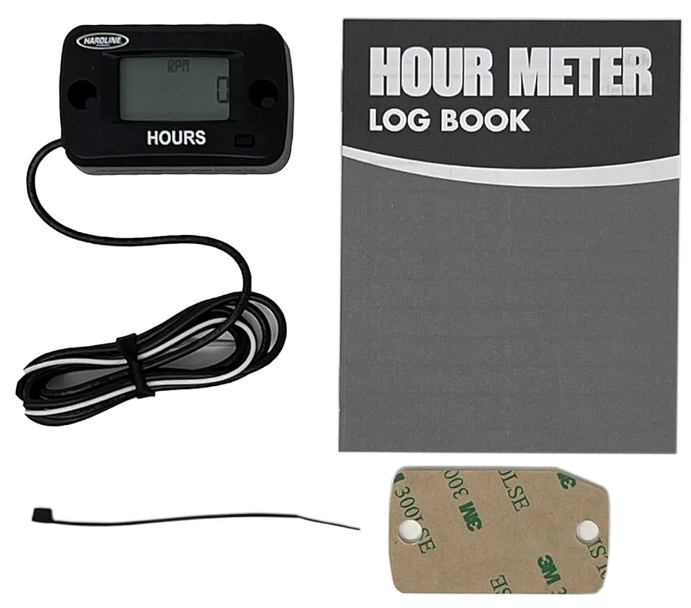Amazon.com: HardLine Products Hour/Tach Meter up to 8