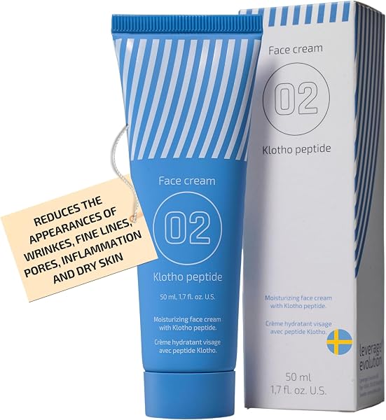 EiE 02 Ansiktskräm med Klotho-peptid och hyaluronsyra