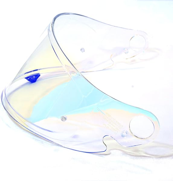 【Bikers】SHOEI Glamster グラムスター CPB-1V 対応互換品 シールド ミラーシールド ショウエイ UVカット 紫外線カット バイク用 ツーリング フルフェイス (ブラック) [並行輸入品] - 2