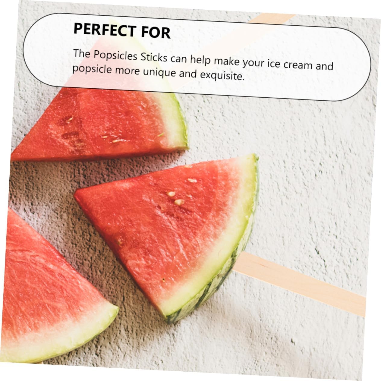 10packs Natural Wooden Ice Pop Sticks for DIY Crafts Unfinished Ice Cream Sticks Smooth Surface Safe for Boy Girl for Art Projects and Classroom Activities