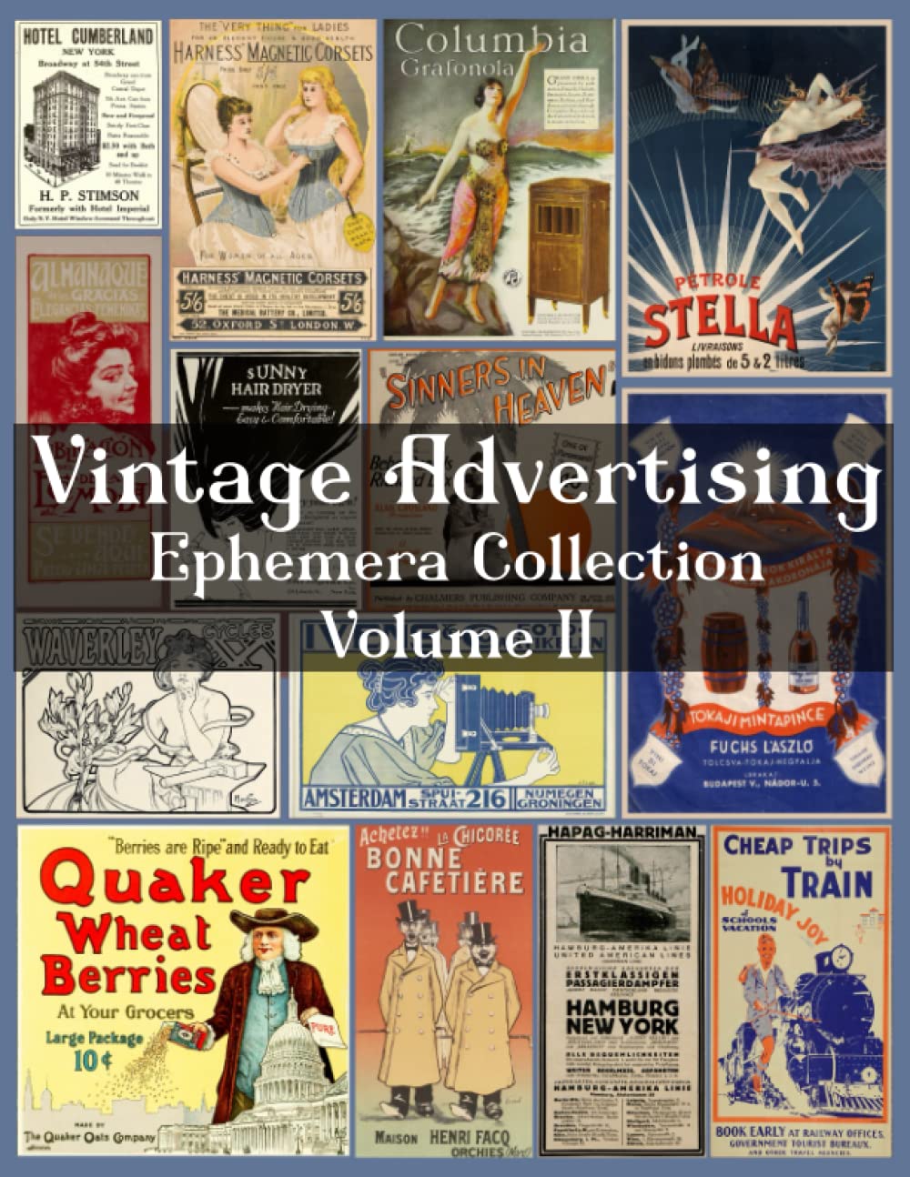 Vintage Advertising, Ephemera Collection, Volume 2, 30 Sheets, 241 ...