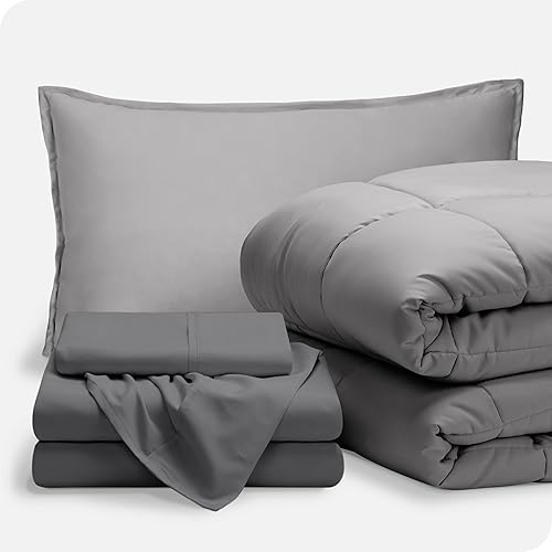 Bare Home - Juego de ropa de cama (5 piezas)