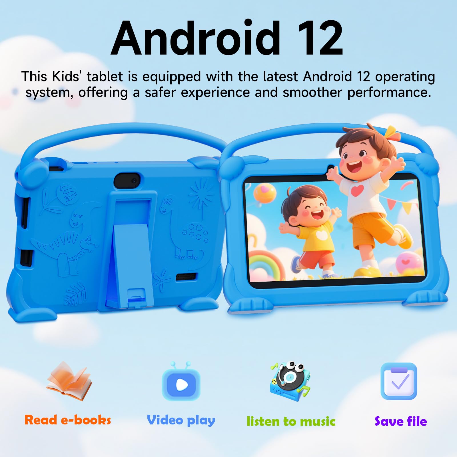 Amazon.com : YQSAVIOR Kids Tablets, Android 12 Tablet for Kids