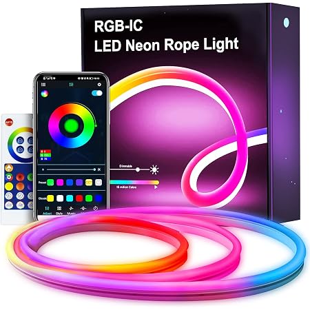 Now Playing RGB LED Neon Lightbox – Wall Mountable, Music Sync, Remote & APP Control, USB Powered, For Studios, Cafes, Libraries & Gaming Rooms
