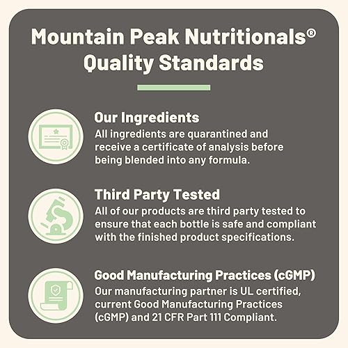 Miniatura 6 de Mountain Peak Nutritionals Multivitamínico ultra alto para hombres y mujeres, con vitaminas A, B12, B6, C, D, E, magnesio, zinc, ácido fólico,