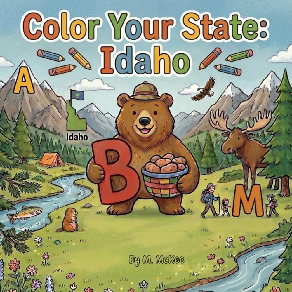 Color Your State: Idaho