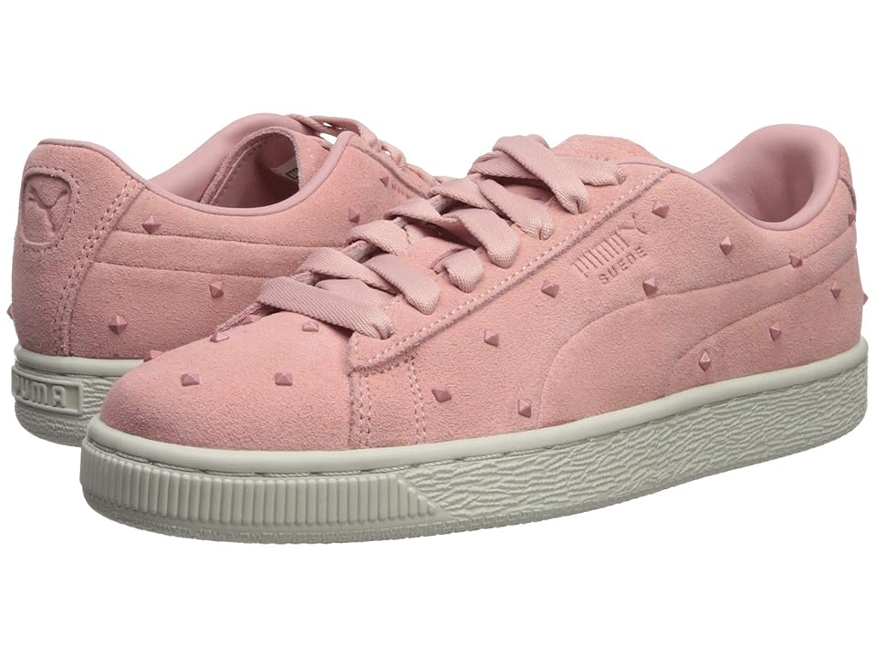

PUMA Suede Studs (Bridal Rose/Marshmallow) Women's Shoes, Pink