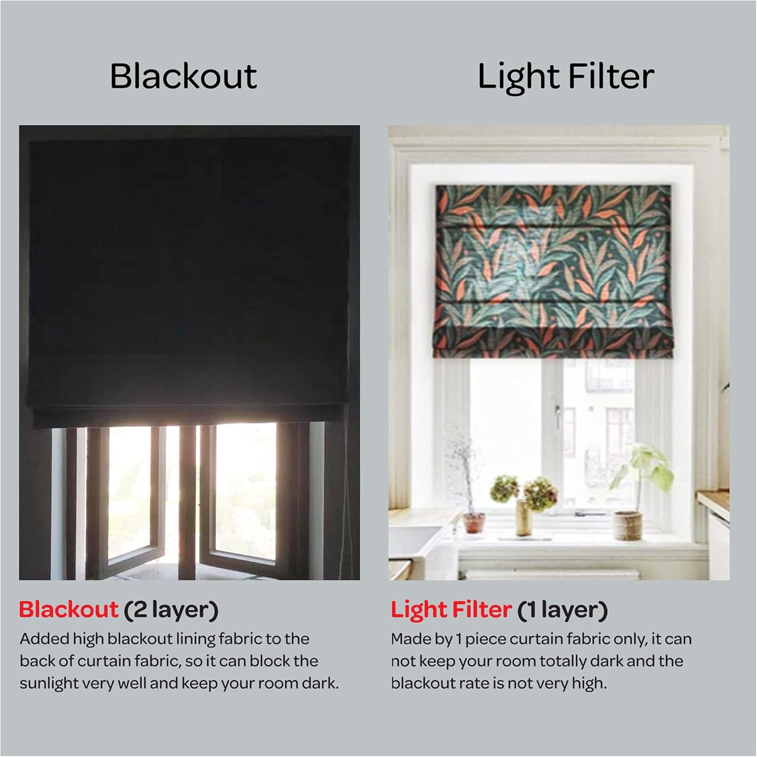 Scandinavian Boho Pattern Print Roman Shade