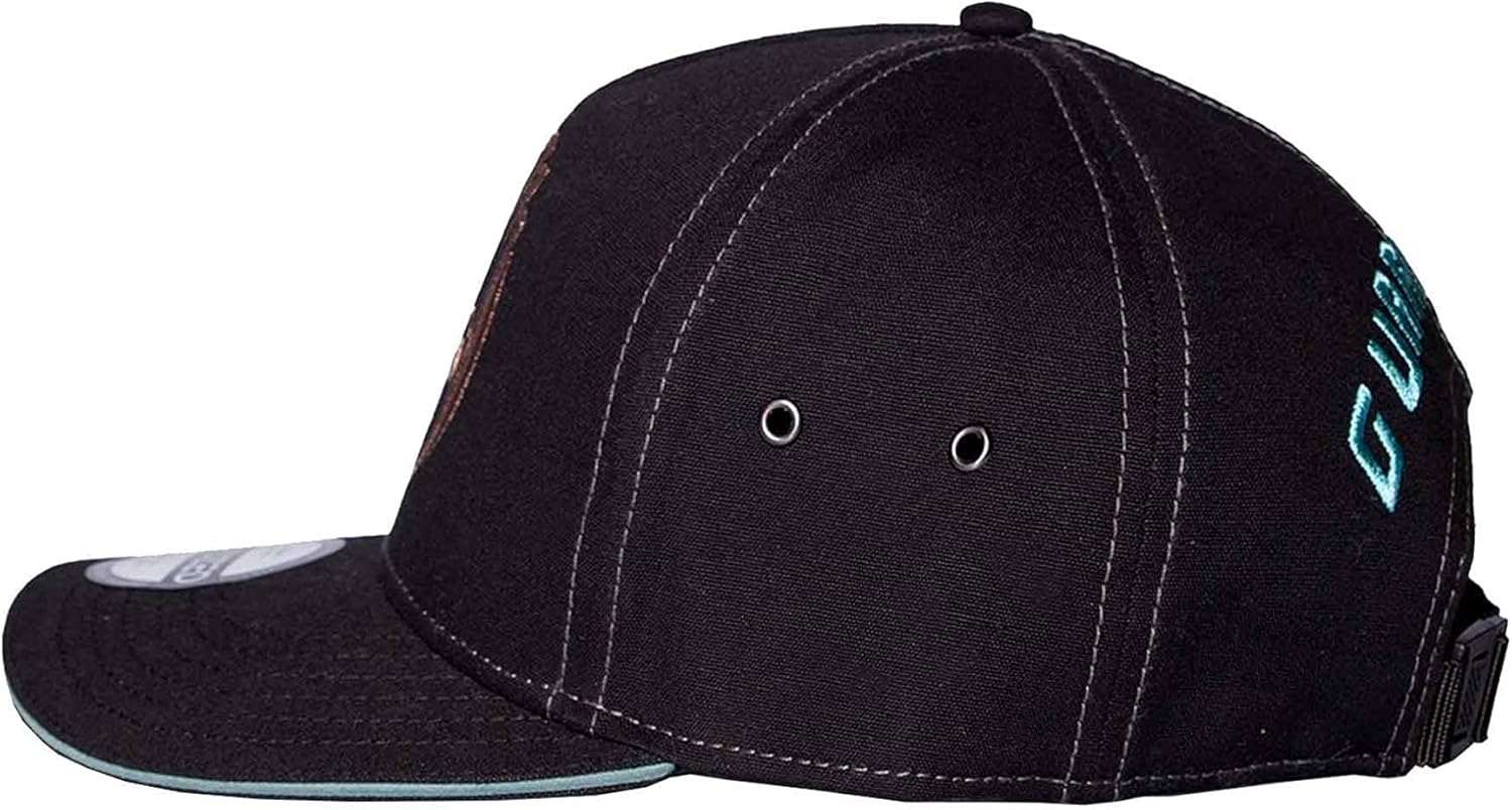 I Am Groot Baseball Cap 3D Embroidered Logo Official Black Strapback